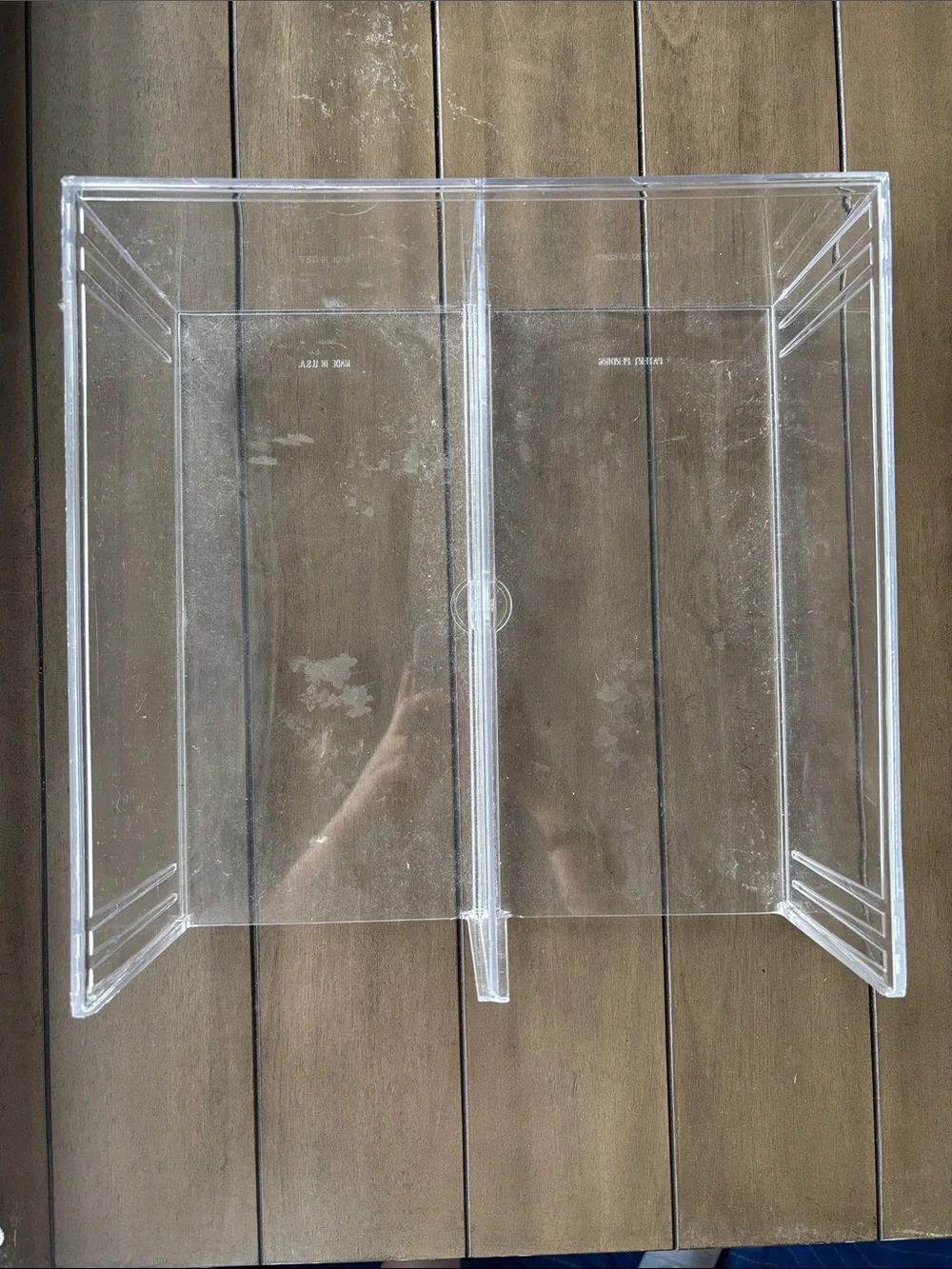 The Container Store clear plastic
